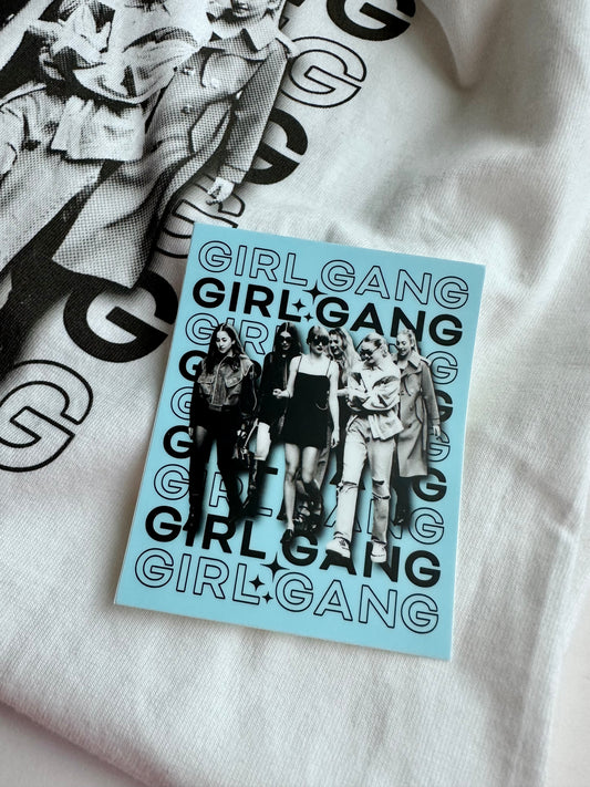 Girl Gang Vinyl Sticker