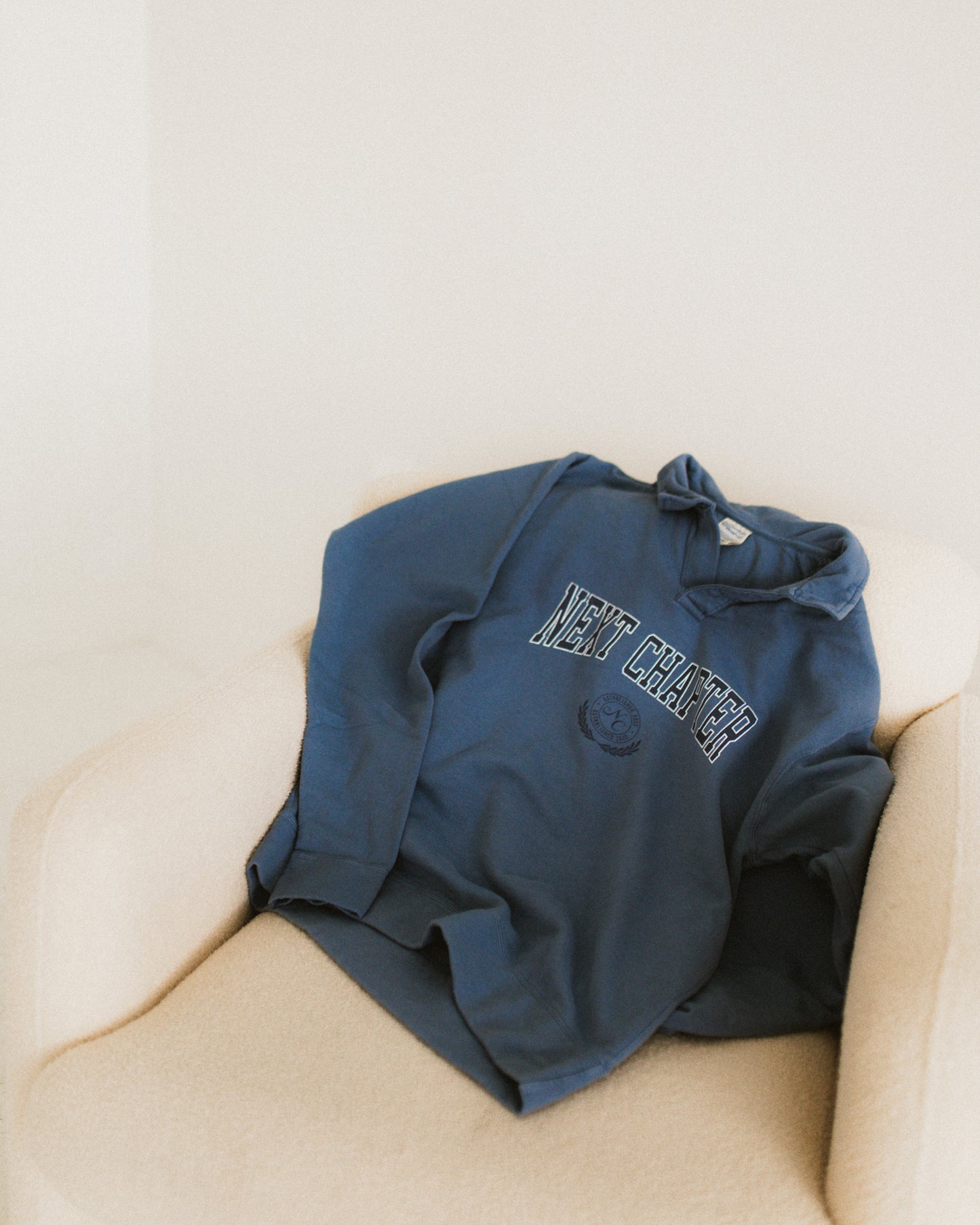 Next Chapter Collared Pullover