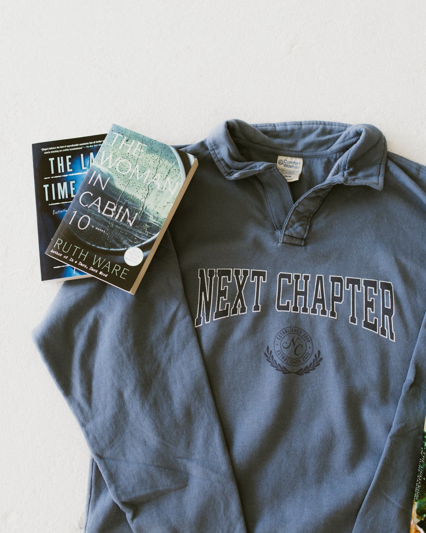 Next Chapter Collared Pullover