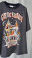 Striped oversized boxy Gothic Fantasy Tee / t-shirt. For book lovers of the romantasy genre. 