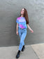 Reader Tie-Dye Cropped Tee