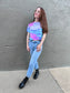 Reader Tie-Dye Cropped Tee