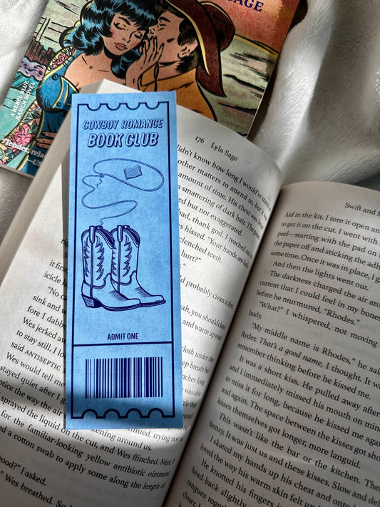 Baby Blue Guest Ranch Bookmark