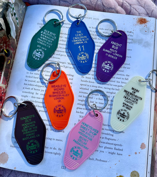 Wizarding World Key Fobs