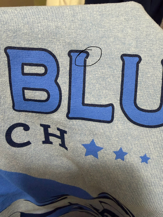 Rebel Blue Ranch Tee (MULTIPLE SIZES-IMPERFECT)