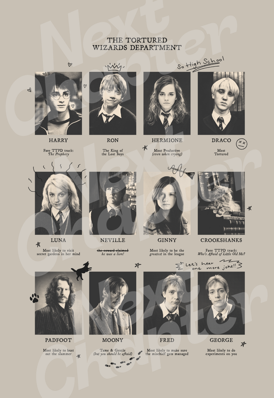 The Tortured Wizards Department Art Print (PREORDER)