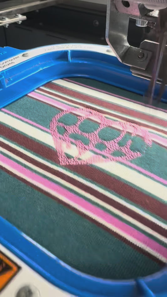 Bookish Retro Striped Boxy Tee from Next Chapter Bookwear