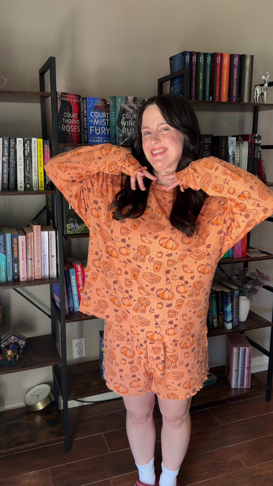All Things Autumn Bookish Lounge Set (PREORDER)